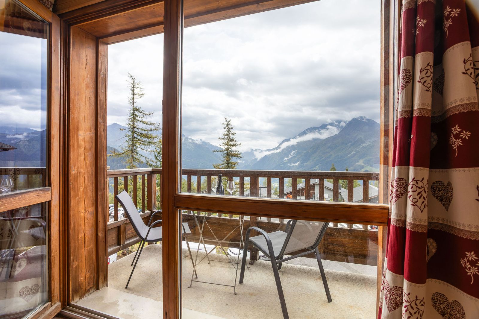 Master bedroom balcony