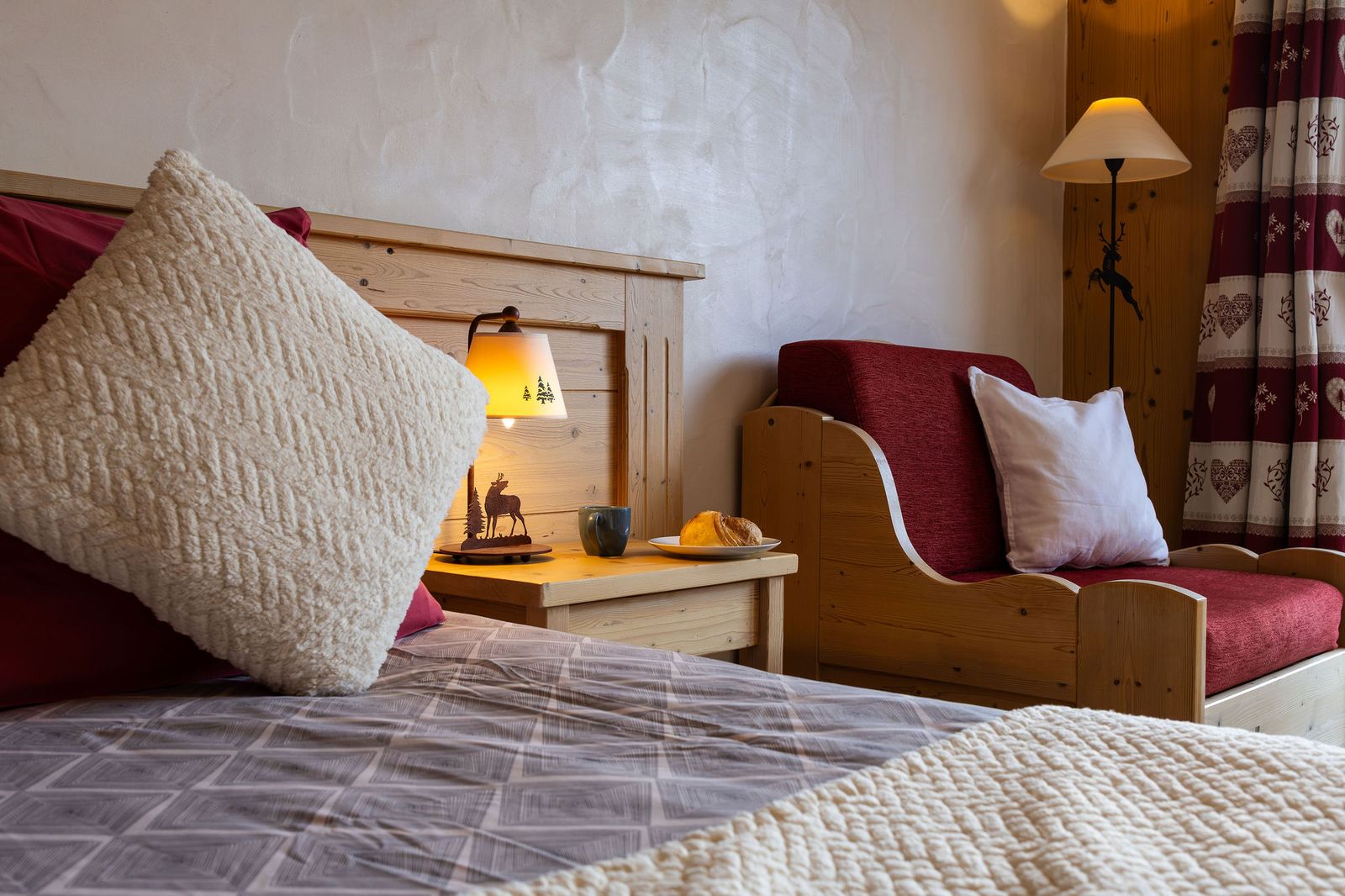 Master bedroom detail