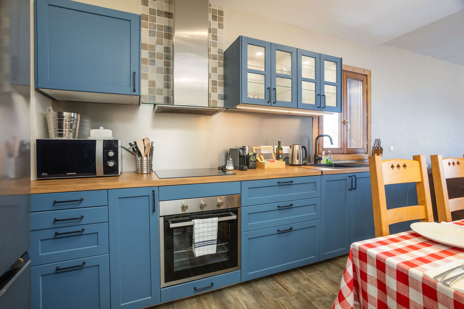 Kitchen and dining